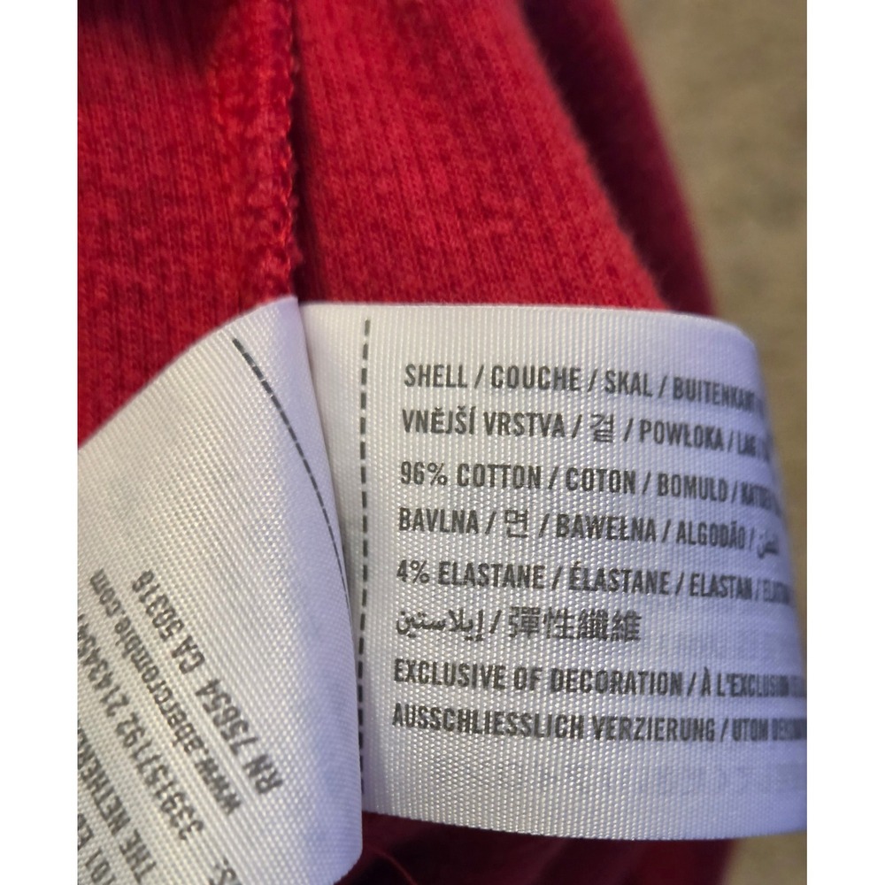 Hollister Ribbed Criss Cross Tank Top Women's‎ Size Small Red - Picture 8 of 8